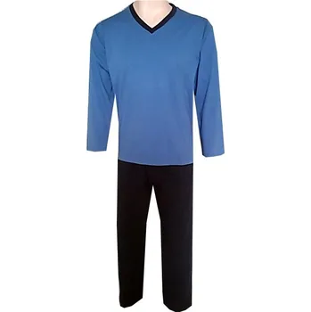 Pánské pyžamo Pánské Pyžamo Dlouhé FOLTÝN PD 72 Velikost: 5XL
