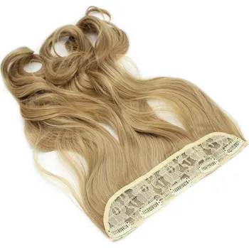 Příčesek Clip pás kanekalon 60cm vlnitý - přírodní blond