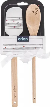 Kuchyňská stěrka Orion Kuchyňská stěrka + vařečka srdíčka