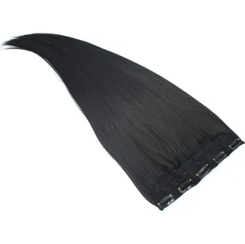 Příčesek Clip pás kanekalon 60cm rovný - černá