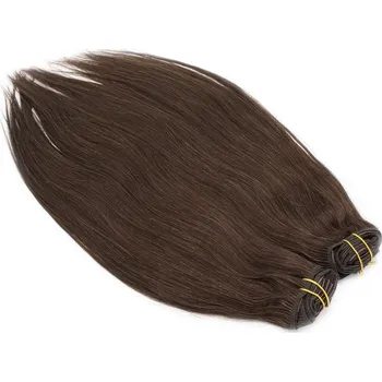 Příčesek Deluxe clip in sada 60cm tmavě hnědá