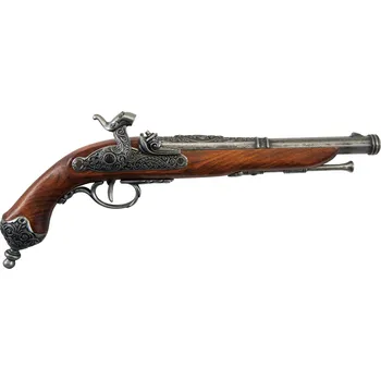 Replika zbraně Denix Replika pistole perkusní, Brescia, nikl, Itálie 1825