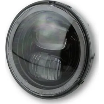 Osvětlení pro motocykl HIGHSIDER LED moto přední světlo TYP 7 parabola černá