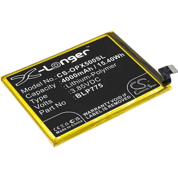 Baterie pro mobilní telefon Baterie Cameron Sino CS-OPX500SL pro Oppo Realme X50 5G - neoriginální