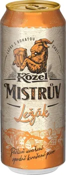 Pivo Velkopopovický Kozel Mistrův ležák 12° 6x 0,5 l plech