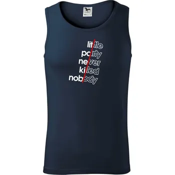 Pánské termoprádlo Little party - Tílko pánské Core - M ( Námořní modrá (velmi tmavá - téměř černá) )