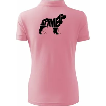 Kokršpaněl - Polokošile dámská Pique Polo - XS ( Růžová )