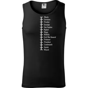 Mustache-metr - Tílko pánské Core - L ( Černá )