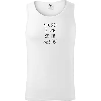 Pánské termoprádlo Nikdo z Vás se mi nelíbí - Tílko pánské Core - M ( Bílá )
