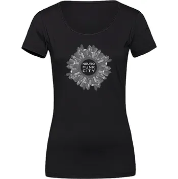 Dámské tričko Dámské tričko New City NEURO Velikost: 3XL, Barva: Černá