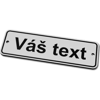 Informační tabulka Pelisport Dveřní štítek typ 03 10 x 3,5 cm