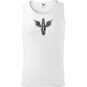 Zapalovací svíčka - Tílko pánské Core - 2XL ( Bílá )