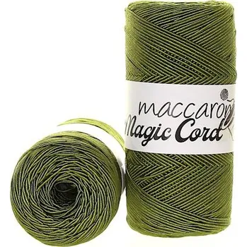 Příze Maccaroni Magic Cord khaki 913