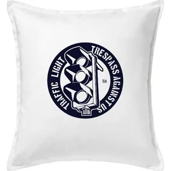 Polštář Traffic Light - Polštář 50x50 - 50x50 - Včetně výplně ( Bílá )