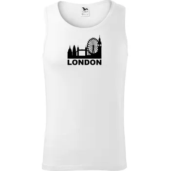 London Silueta - Tílko pánské Core - L ( Bílá )