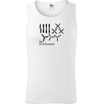Dron Be different - Tílko pánské Core - M ( Bílá )