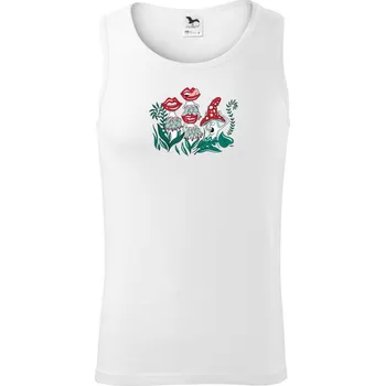 Smyslné houby (Pecka design) - Tílko pánské Core - XL ( Bílá )