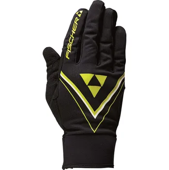 Rukavice Fischer Race černé/žluté 5
