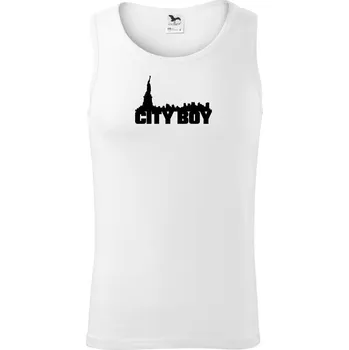 Cityboy - Tílko pánské Core - L ( Bílá )