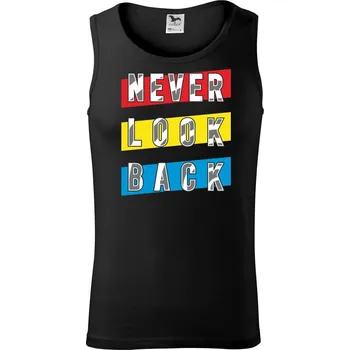 Never look back - Tílko pánské Core - S ( Černá )