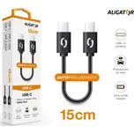 Nabíjecí kabel ALIGATOR USB-C/USB-C, 15cm černý