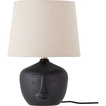 Lampička Černá terakotová stolní lampa Bloomingville Matheo