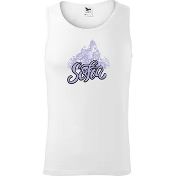 Sofia Lettering - Tílko pánské Core - XL ( Bílá )