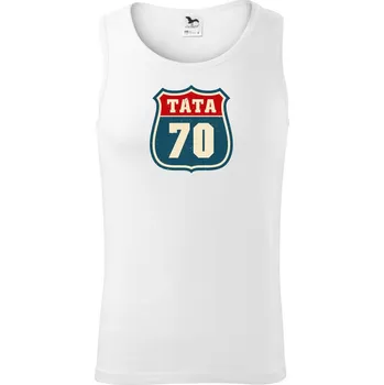 Táta 70 - Tílko pánské Core - M ( Bílá )
