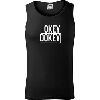 Okey Dokey - Tílko pánské Core - M ( Černá )