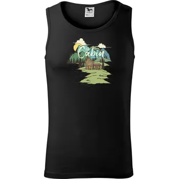 The Cabin On Lake - Tílko pánské Core - XL ( Černá )