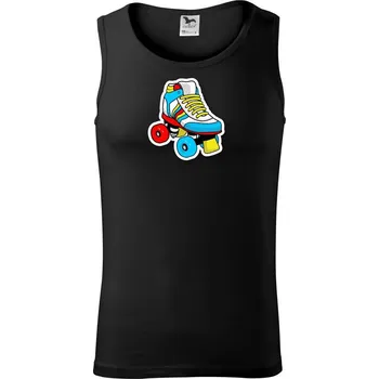 Pánské termoprádlo Kolečková hustá brusle - Tílko pánské Core - M ( Černá )