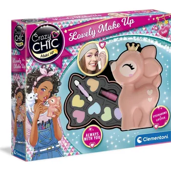 dětské šminky a malovátka Clementoni Crazy Chic Make-up koloušek