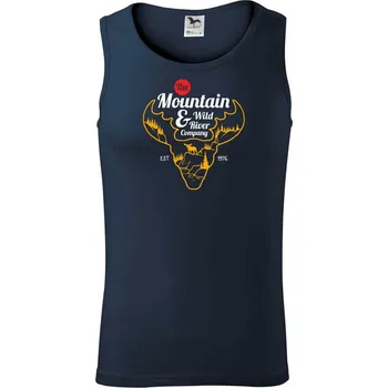 Moose - Tílko pánské Core - L ( Námořní modrá (velmi tmavá - téměř černá) )