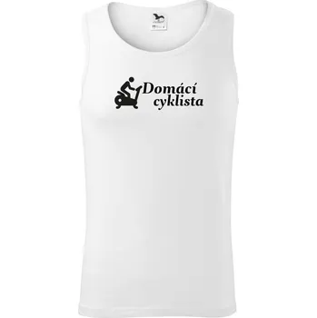 Domácí cyklista - Tílko pánské Core - XL ( Bílá )