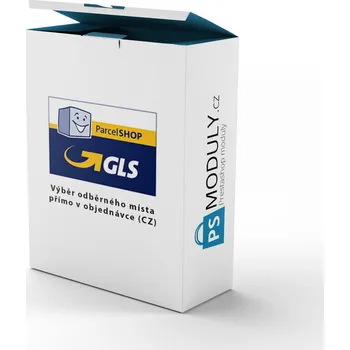 PrestaShop modul GLS - ParcelShop - výběr odběrného místa přímo v objednávce + ParcelBoxy
