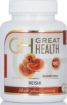 Přírodní produkt Great Health Reishi 100 cps.