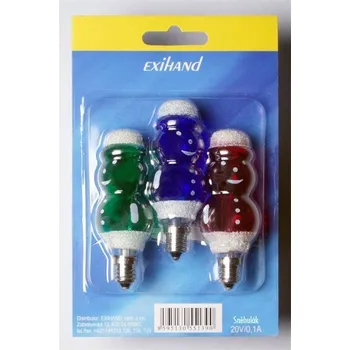 Žárovka Exihand 163100.B E10 20V 3 ks