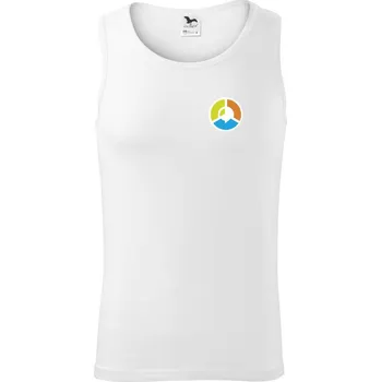 Asociace debatních klubů logo samostatné - Tílko pánské Core - L ( Bílá )