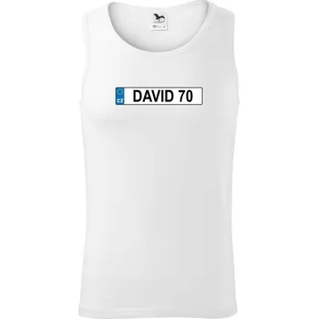 SPZ David 70 - Tílko pánské Core - 2XL ( Bílá )