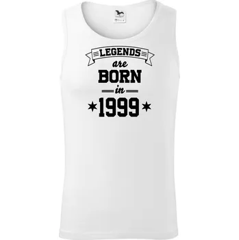 Pánské termoprádlo Legends are born in 1999 - Tílko pánské Core - M ( Bílá )