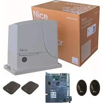 Pohon brány NICE pohon posuv. brán, max 1000kg s fotobuňkami, ROX-1000-ZKIT