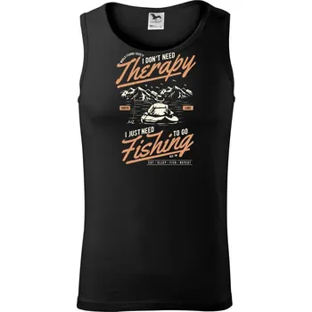 Pánské termoprádlo Fishing Therapy - Tílko pánské Core - L ( Černá )