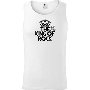 King of rock - Tílko pánské Core - 2XL ( Bílá )