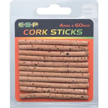 Boilies Korkové tyčinky ESP Cork Sticks 8mm