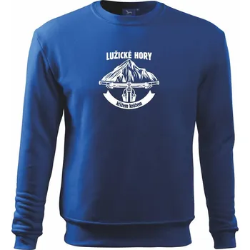 Pánská mikina Lužické hory křížem krážem - Mikina Essential pánská - XL ( Královská modrá )