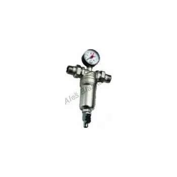 Filtrace vody TIEMME - Itálie | Odkalovací filtr s manometrem na vodu - 1/2" 3130NTM