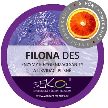 Mycí prostředek Enzymy k hygienizaci - Filona des - 5l | Červený pomeranč