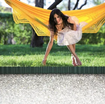 Zahradní obrubník okraj trávníku lem palisáda krajnice travní lem - 20cmx9m