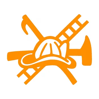 Samolepící dekorace SAMOLEPKA Hasič 005 pravá (06 - oranžová) NA AUTO, NÁLEPKA, FÓLIE, POLEP, TUNING, VLASTNÍ TEXT, TISK, AUTOSAMOLEPKY.cz, POLEPY, OBRÁZEK, LOGO, SAMOLEPKY