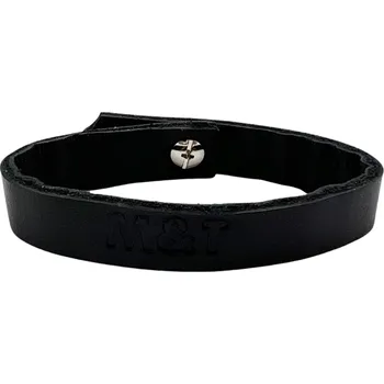 Náramek Dámský kožený náramek černý